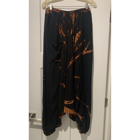 Maui Candice Hawaii Tie Dye Yoga Harem Pants Size M-L - Picture 1 of 7